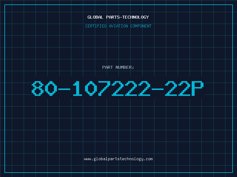 Aviation Part 80-107222-22P