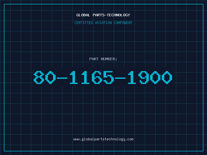 Aviation Part 80-1165-1900