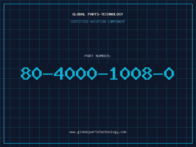 Aviation Part 80-4000-1008-0