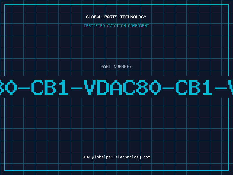 Aviation Part 80-CB1-VDAC80-CB1-V
