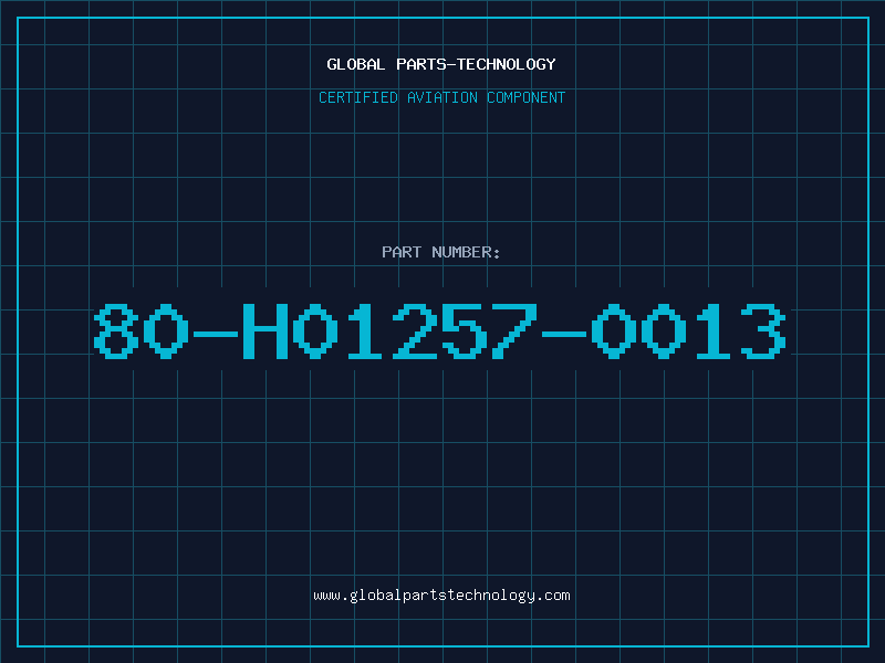 Aviation Part 80-H01257-0013