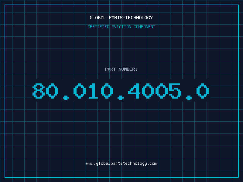 Aviation Part 80.010.4005.0