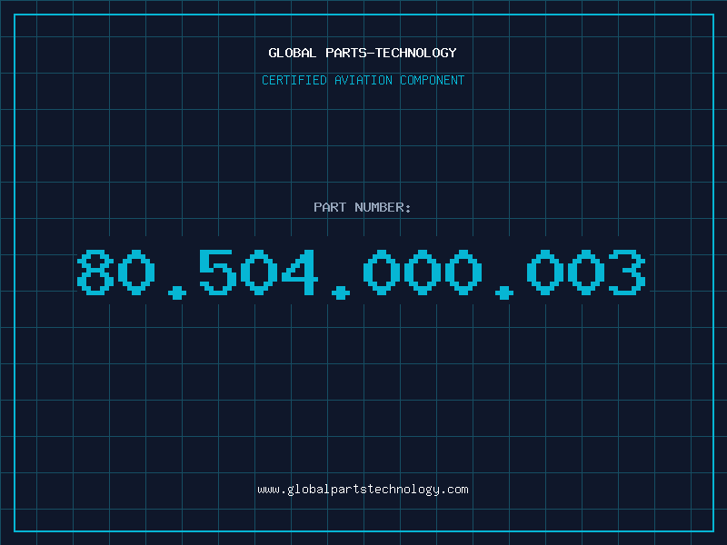 Aviation Part 80.504.000.003