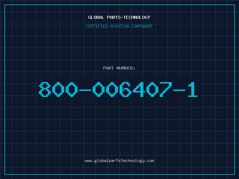 Aviation Part 800-006407-1