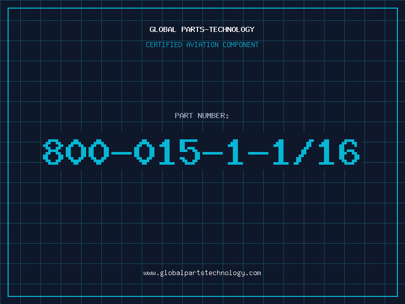 Aviation Part 800-015-1-1/16
