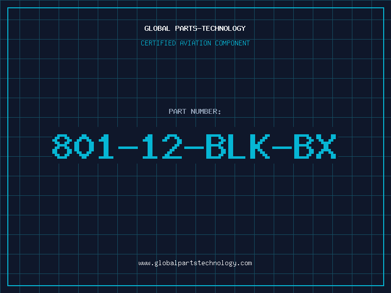 Aviation Part 801-12-BLK-BX