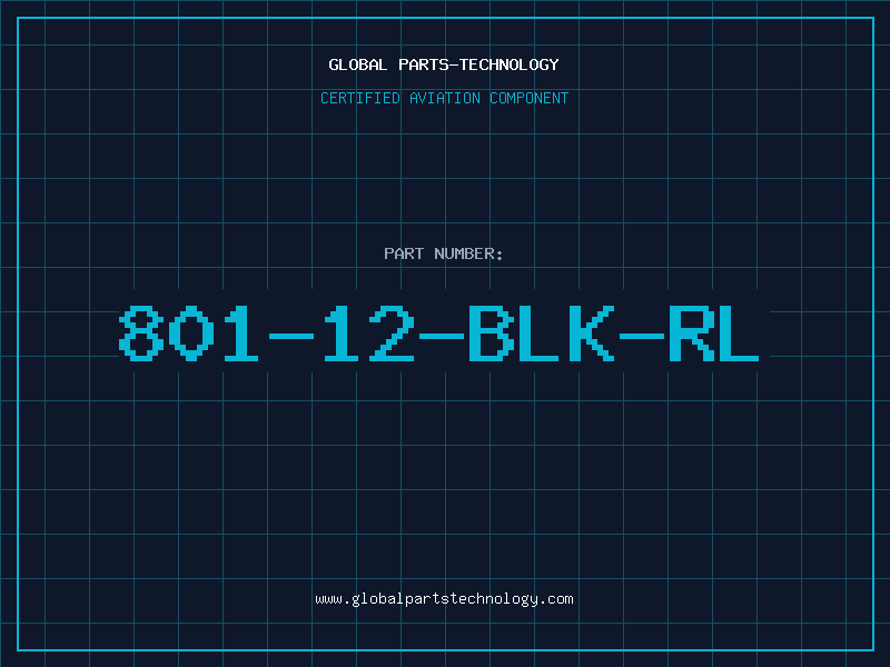 Aviation Part 801-12-BLK-RL