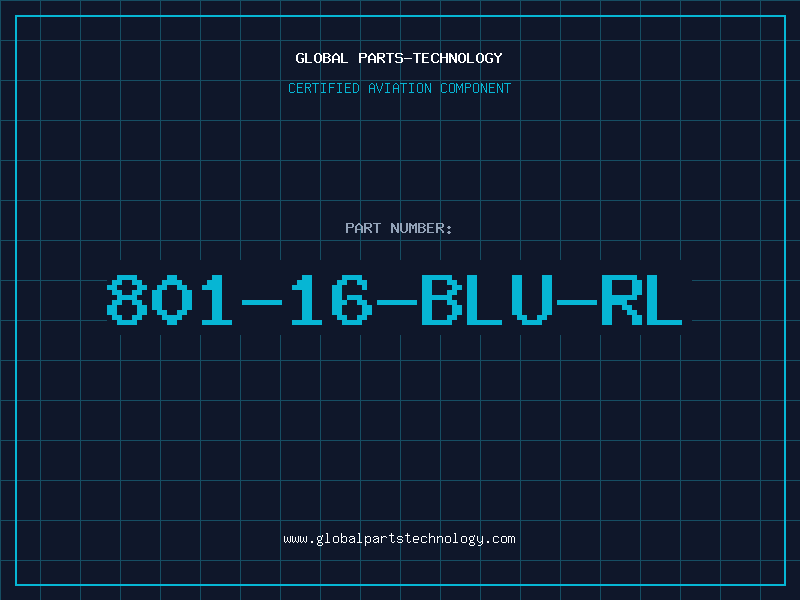 Aviation Part 801-16-BLU-RL