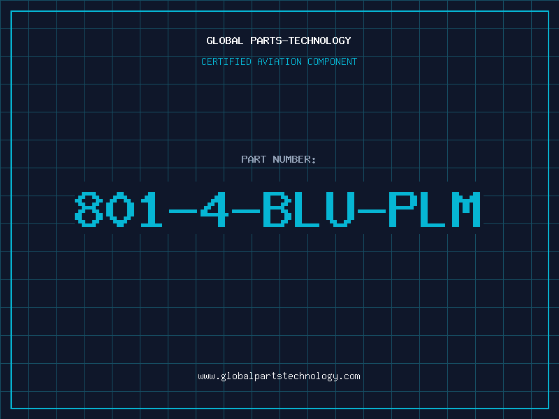 Aviation Part 801-4-BLU-PLM