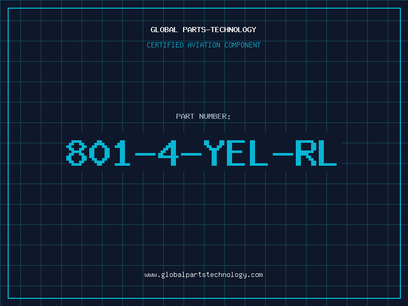 Aviation Part 801-4-YEL-RL