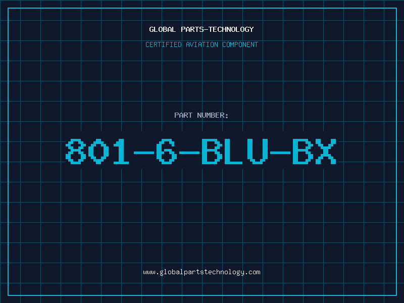 Aviation Part 801-6-BLU-BX