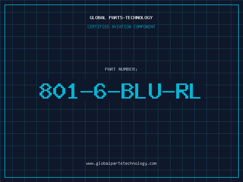 Aviation Part 801-6-BLU-RL