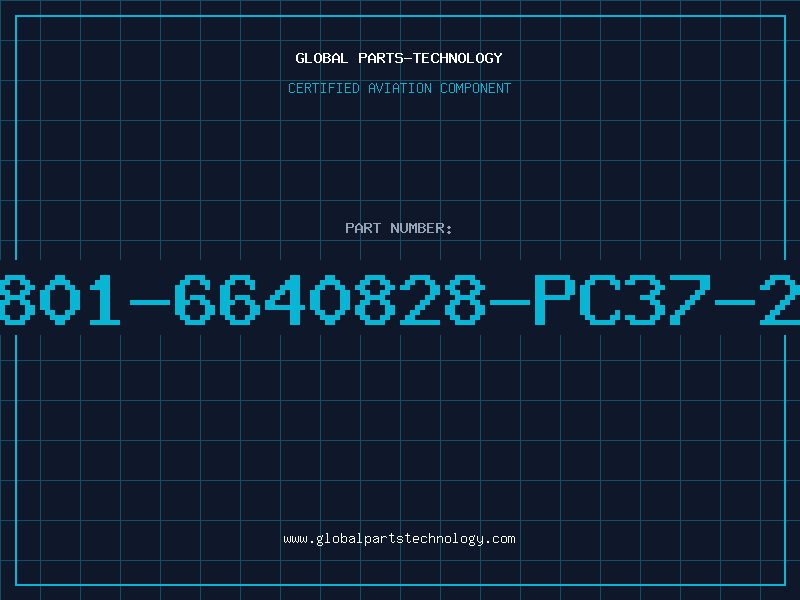 Aviation Part 801-6640828-PC37-2