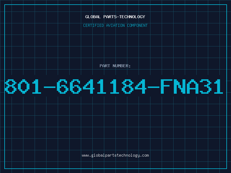 Aviation Part 801-6641184-FNA31