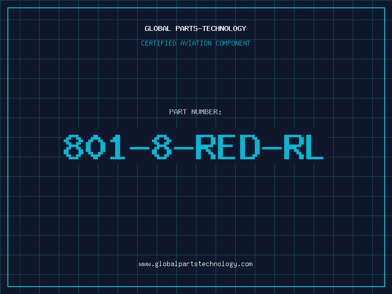 Aviation Part 801-8-RED-RL