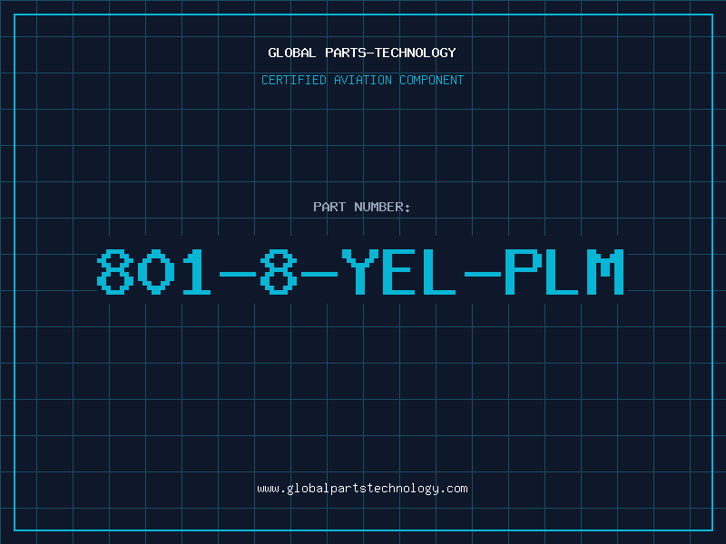 Aviation Part 801-8-YEL-PLM