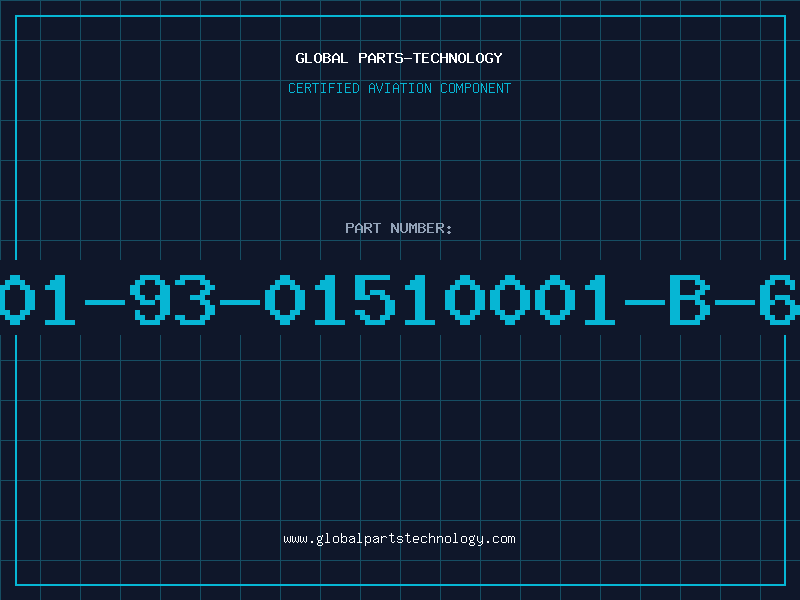 Aviation Part 801-93-01510001-B-60