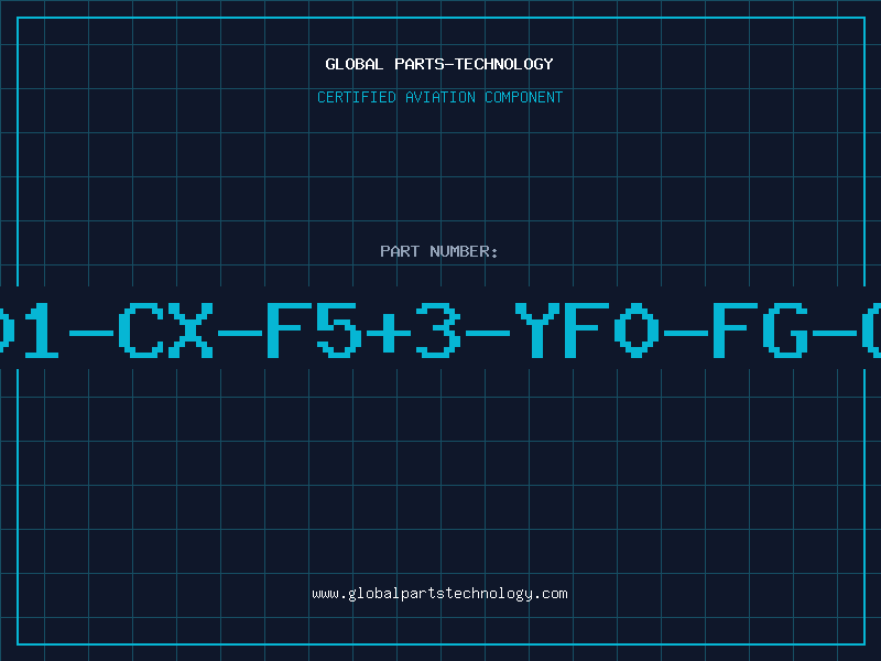 Aviation Part 801-CX-F5+3-YF0-FG-CD