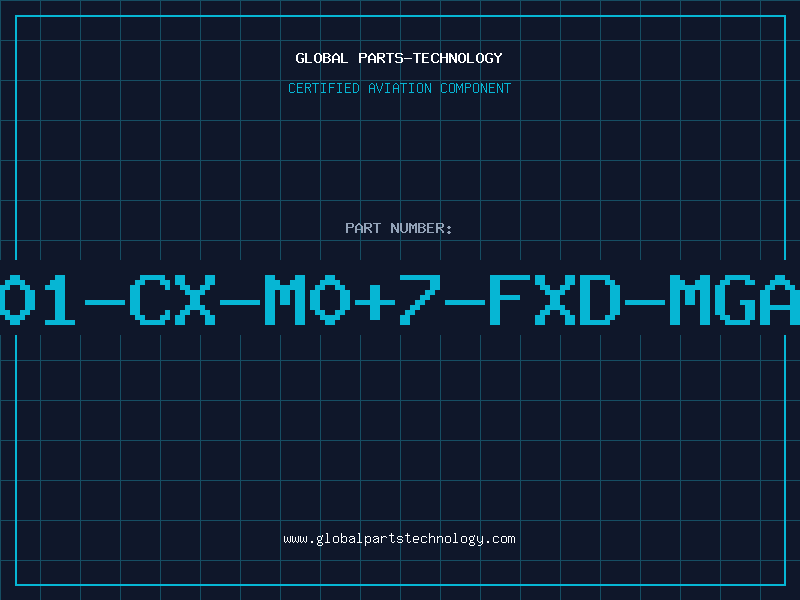 Aviation Part 801-CX-M0+7-FXD-MGAS