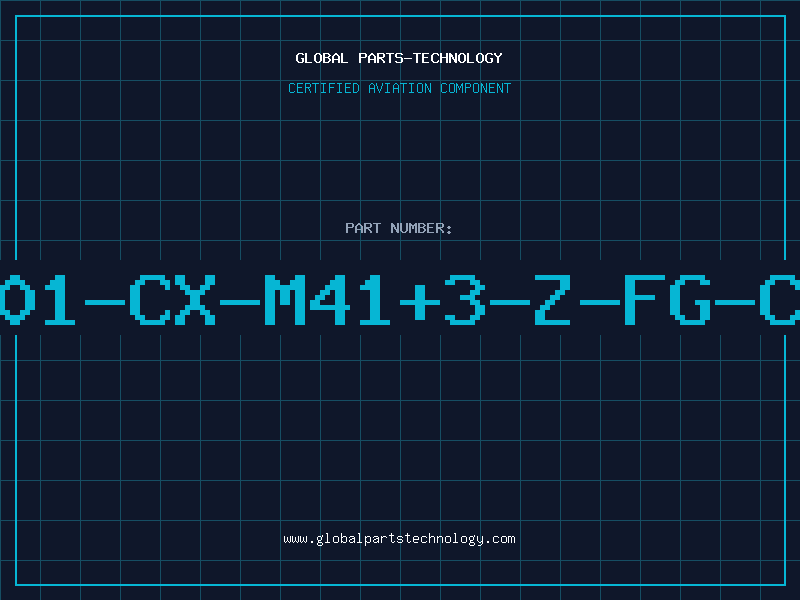 Aviation Part 801-CX-M41+3-Z-FG-CL