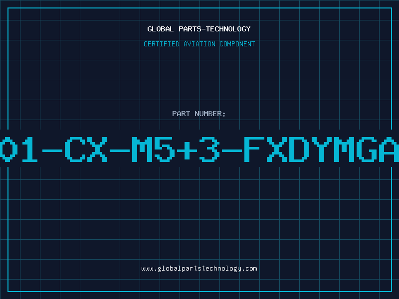 Aviation Part 801-CX-M5+3-FXDYMGAS