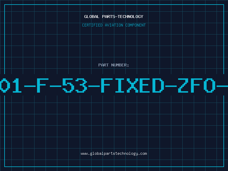Aviation Part 801-F-53-FIXED-ZFO-N