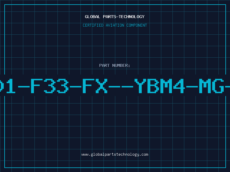 Aviation Part 801-F33-FX--YBM4-MG-J