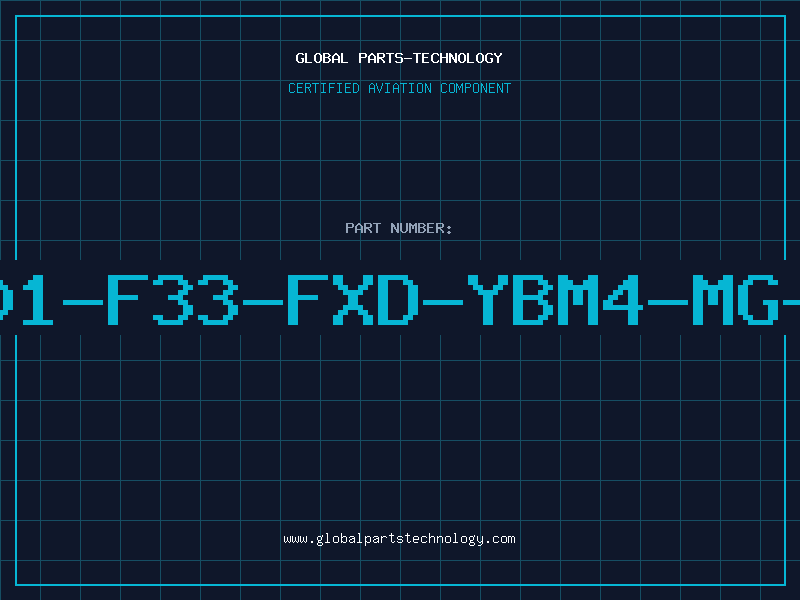 Aviation Part 801-F33-FXD-YBM4-MG-J