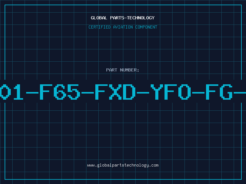 Aviation Part 801-F65-FXD-YFO-FG-I