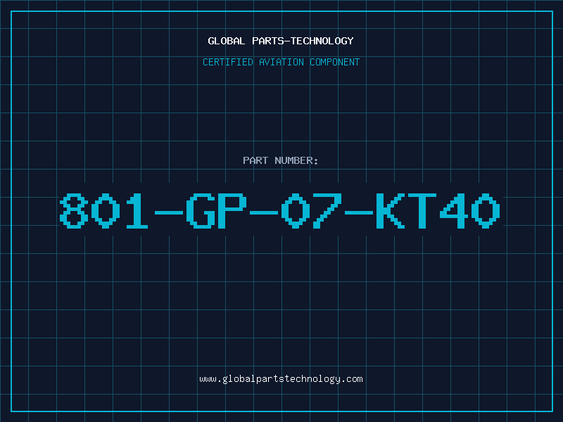 Aviation Part 801-GP-07-KT40