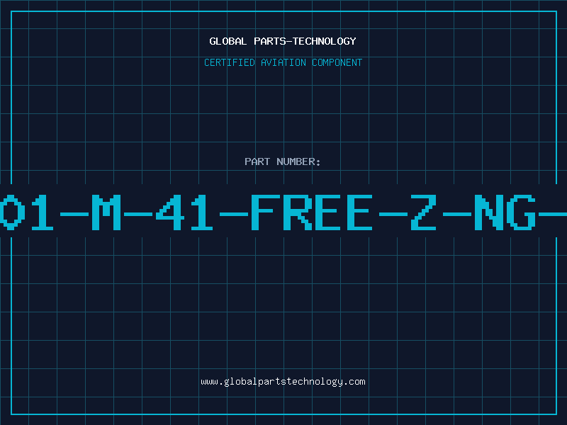 Aviation Part 801-M-41-FREE-Z-NG-X