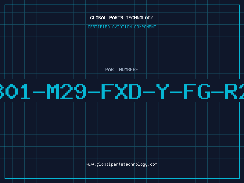 Aviation Part 801-M29-FXD-Y-FG-R2