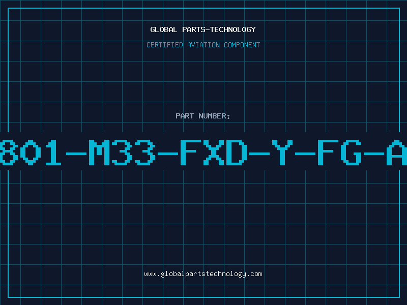 Aviation Part 801-M33-FXD-Y-FG-A