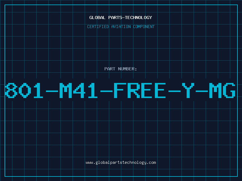 Aviation Part 801-M41-FREE-Y-MG