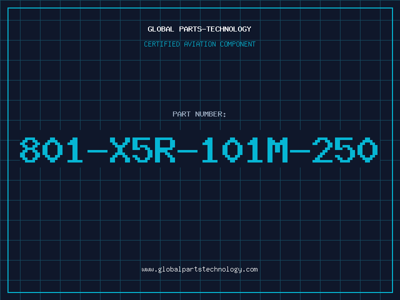 Aviation Part 801-X5R-101M-250
