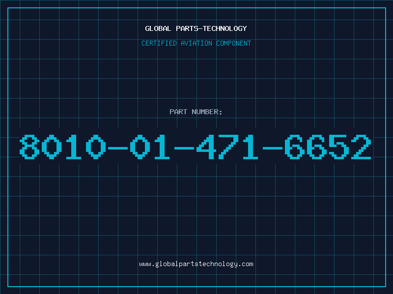Aviation Part 8010-01-471-6652