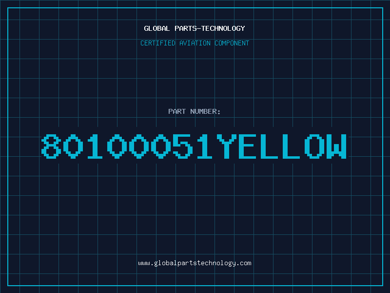 Aviation Part 80100051YELLOW