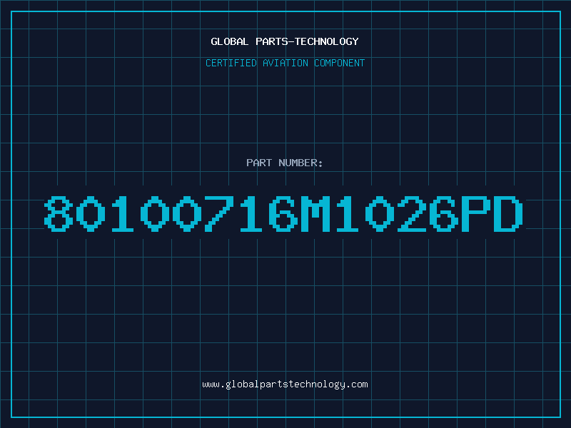 Aviation Part 80100716M1026PD