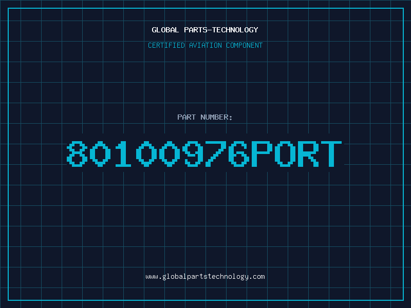 Aviation Part 80100976PORT