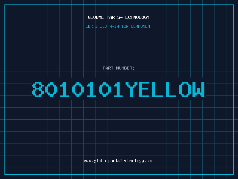 Aviation Part 8010101YELLOW