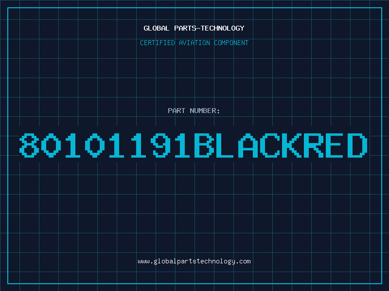 Aviation Part 80101191BLACKRED