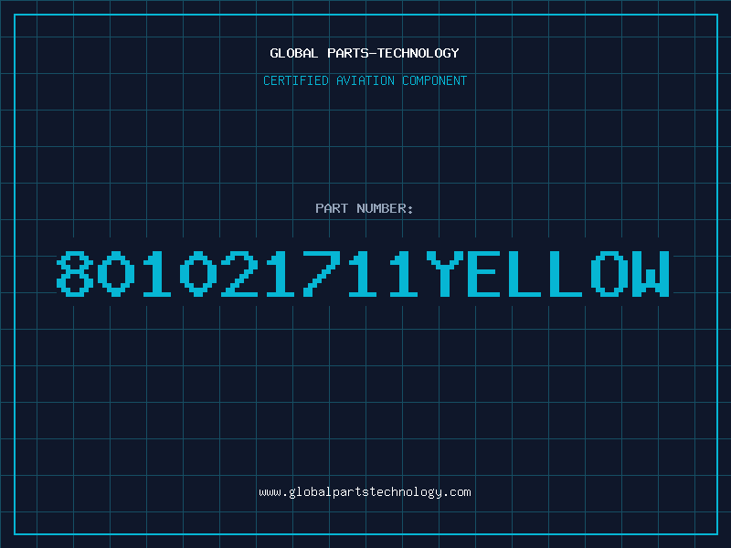 Aviation Part 801021711YELLOW