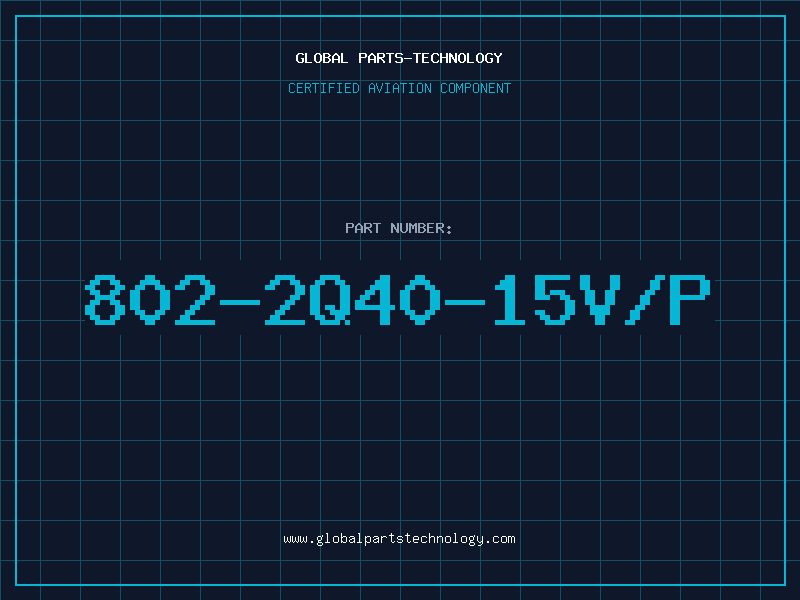 Aviation Part 802-2Q40-15V/P