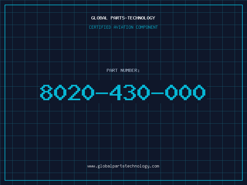 Aviation Part 8020-430-000