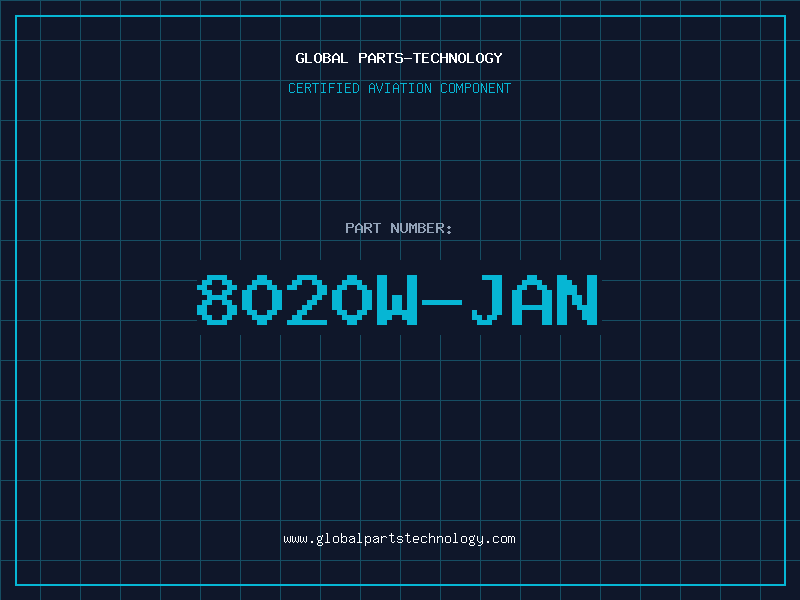 Aviation Part 8020W-JAN
