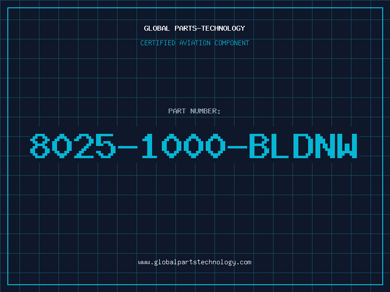 Aviation Part 8025-1000-BLDNW