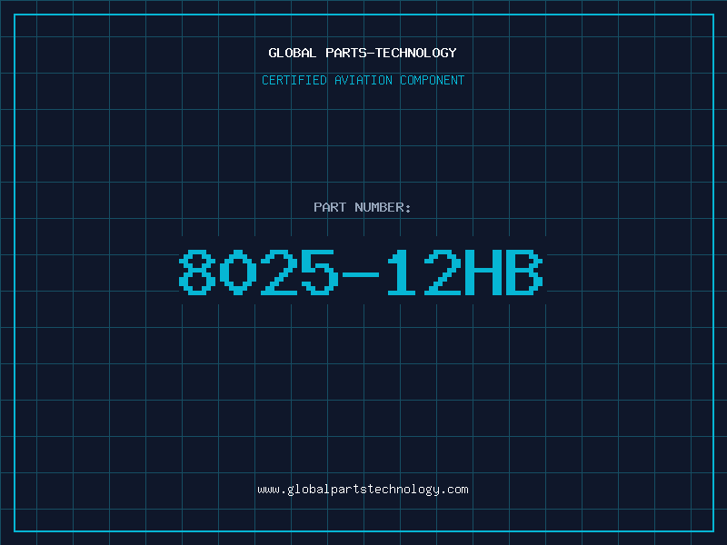 Aviation Part 8025-12HB