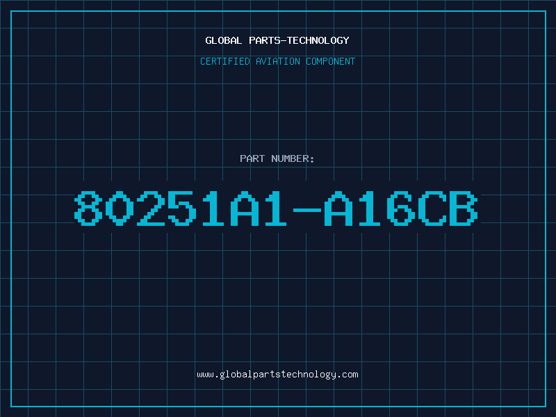 Aviation Part 80251A1-A16CB