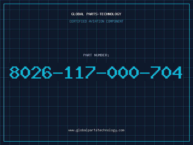 Aviation Part 8026-117-000-704