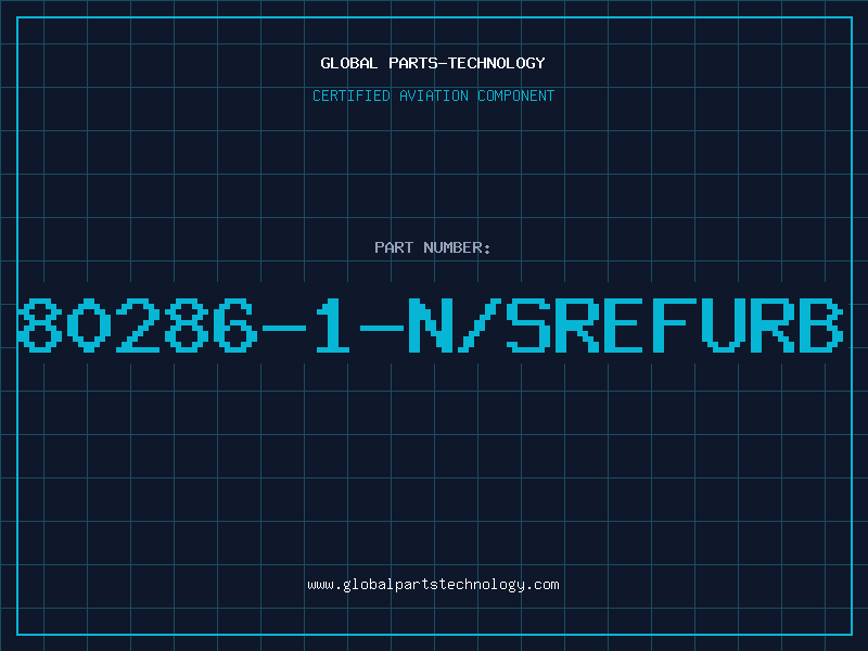 Aviation Part 80286-1-N/SREFURB